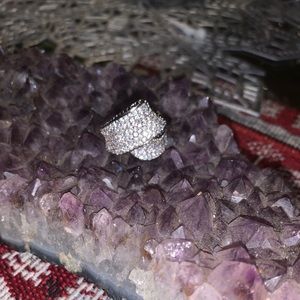 925 silver CZ ring